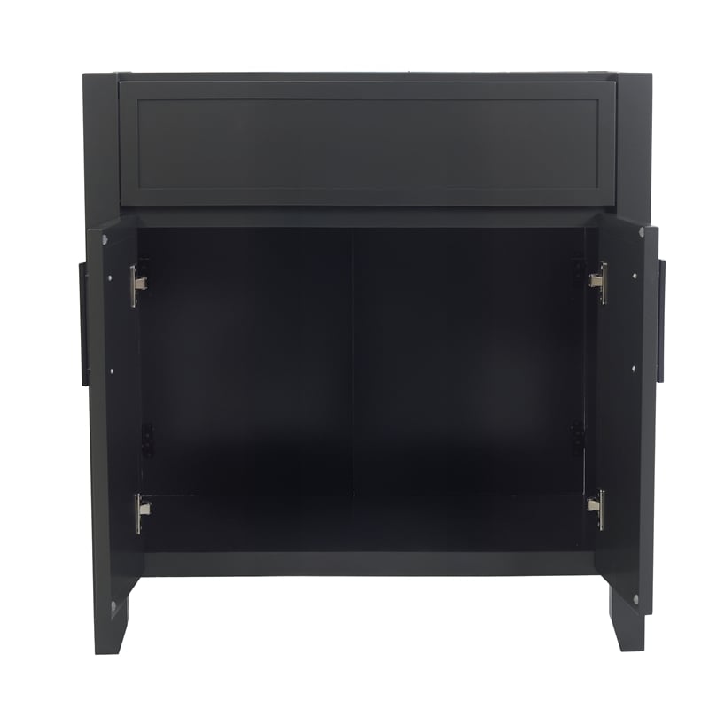 Design House Dawson Iron Ore Bathroom Vanity Cabinet in Dark Gray