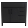 Design House Dawson  Iron Ore Bathroom Vanity Cabinet in Dark Gray