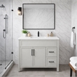 Design House Dawson On the Rocks Bathroom Cabinet in Light Gray