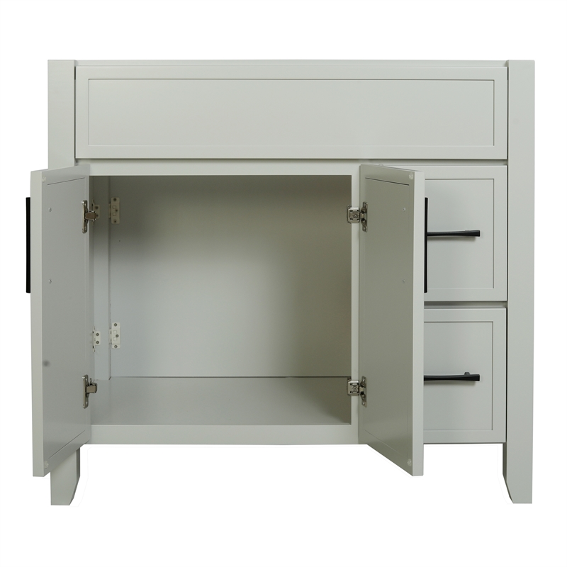 Design House Dawson On the Rocks Vanity Cabinet in Light Gray