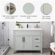 Design House Dawson On the Rocks Vanity Cabinet in Light Gray