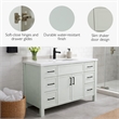 Design House Dawson On the Rocks Vanity Cabinet in Light Gray