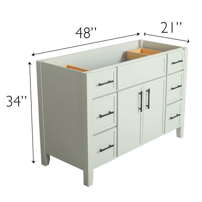 Design House Dawson On the Rocks Vanity Cabinet in Light Gray