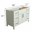 Design House Dawson On the Rocks Vanity Cabinet in Light Gray