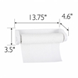 Design House Dalton Wall-Mount Paper Towel Holder in White