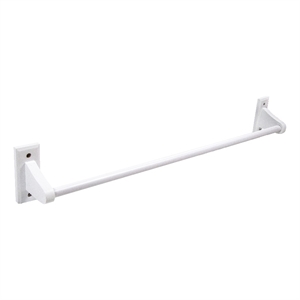 Design House Dalton 30&quot Wall-Mount Towel Bar in White