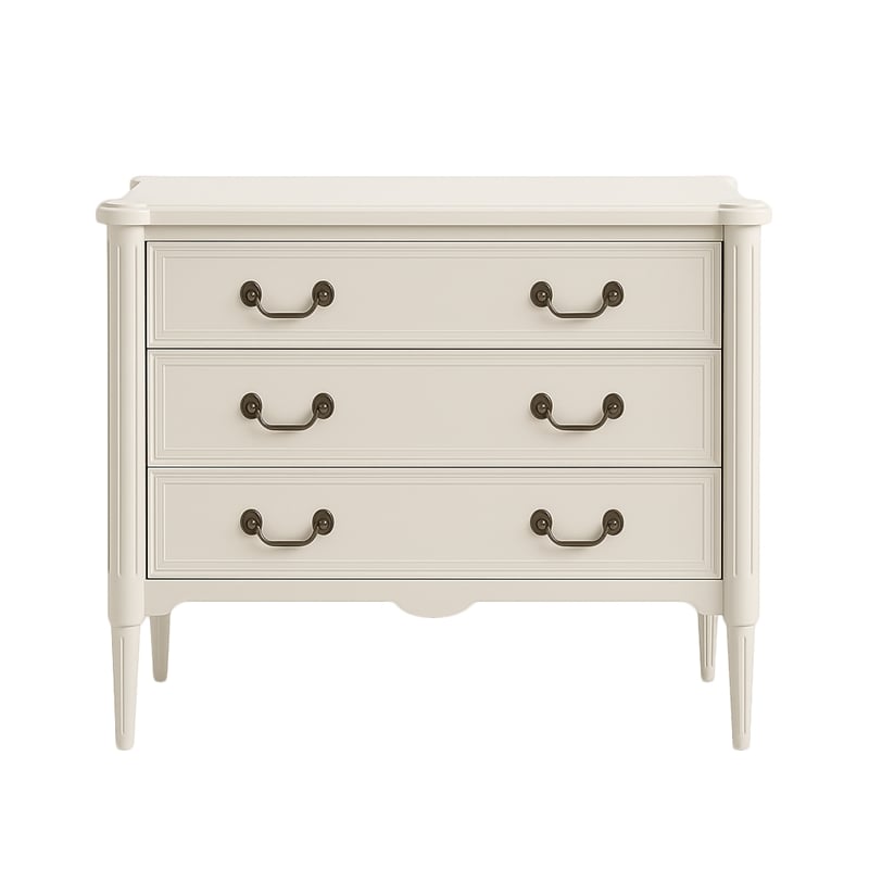 Design House Oxford Chest with Drawers in Antique White