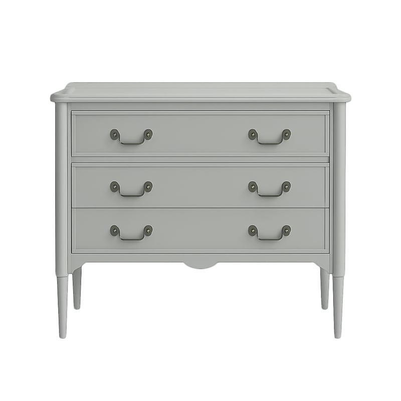 Design House Oxford Chest with Drawers in Gray