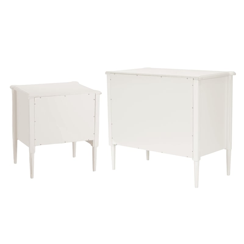 Design House Oxford Set in Antique White (3 Piece)