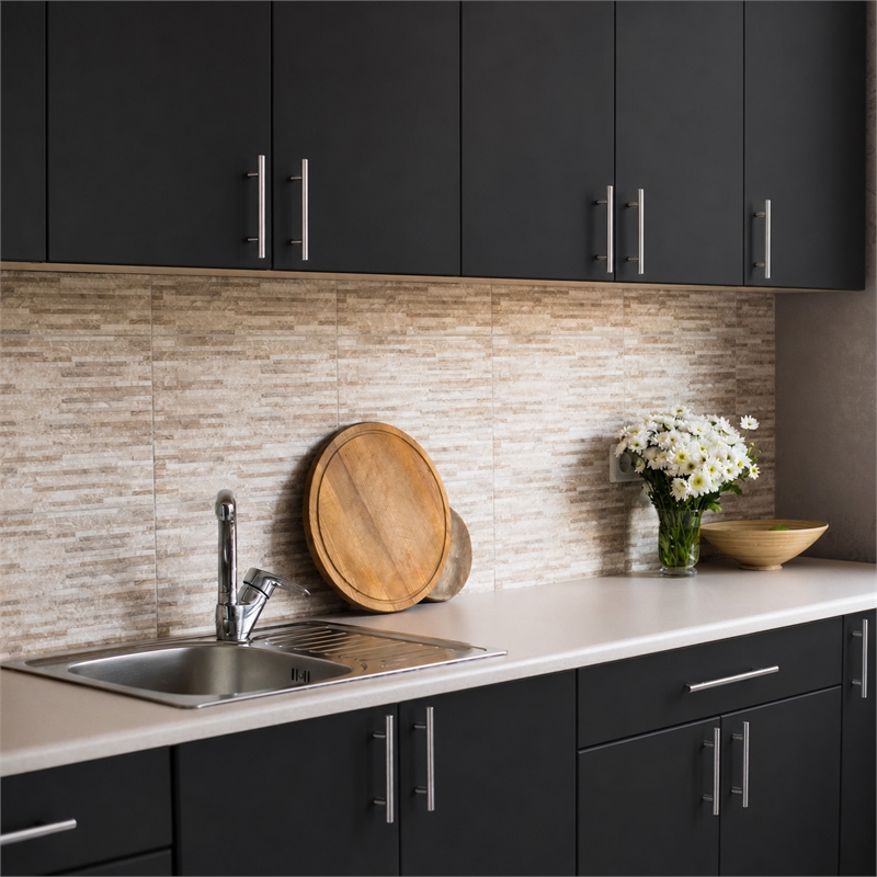 Design House Cabinet Paint Touch-Up Repair Kit in Black