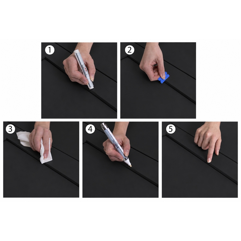 Design House Cabinet Paint Touch-Up Repair Kit in Black