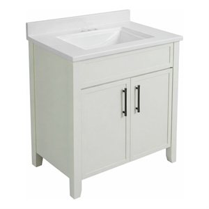Design House 25&quot Dawson Vanity with Marble Top in On the Rocks