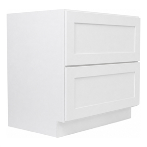 Design House 36&quot Brookings 2 Drawer Base Cabinet in White