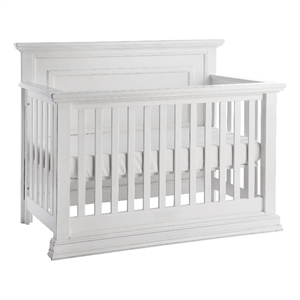 pali design modena forever traditional wood crib in vintage white