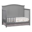 Oxford Baby Emerson Modern Wood Guard Rail in Dove Gray Finish