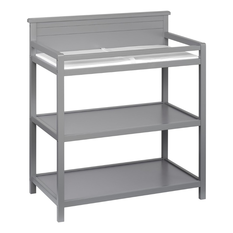 Oxford Baby Universal Wood Changing Station in Dove Gray Finish