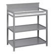Oxford Baby Universal Wood Changing Station in Dove Gray Finish