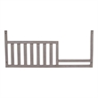Oxford Baby Universal Wood Toddler Guard Rail in Stone Wash Gray Finish