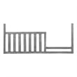 Oxford Baby Universal Wood Toddler Guard Rail in Graphite Gray Finish