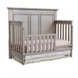 Oxford Baby Kenilworth Wood 4 In 1 Convertible Crib in Stone Wash Gray