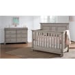 Oxford Baby Kenilworth 5-Drawer Wood Chest in Stone Wash Gray Finish