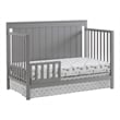 Oxford Baby Lazio Wood Toddler Guard Rail in Dove Gray Finish