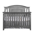 Oxford Baby Willowbrook Wood 4 In 1 Convertible Crib in Graphite Gray