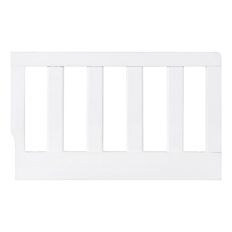Oxford Baby Lazio Wood Toddler Guard Rail in Snow White Finish