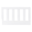 Oxford Baby Lazio Wood Toddler Guard Rail in Snow White Finish
