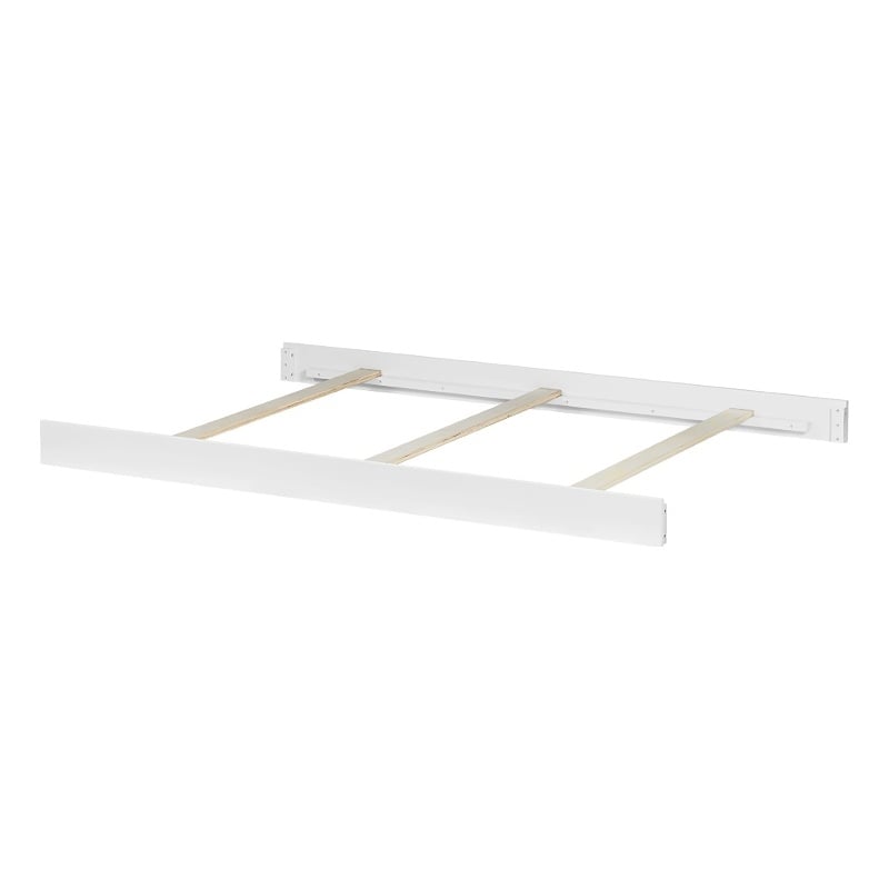 Oxford Baby Logan Wood Full Bed Conversion Kit in Snow White Finish