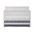 Oxford Baby Montauk Wood 4 In 1 Convertible Crib in Off White Finish
