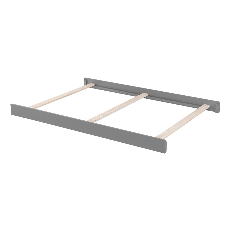 Oxford Baby Nolan Wood Full Bed Conversion Kit in Dove Gray Finish