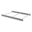 Oxford Baby Nolan Wood Full Bed Conversion Kit in Dove Gray Finish