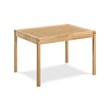 Olive & Opie Della 3-Piece Traditional Wood Kids Table & Chair Set in Natural