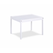 Olive & Opie Della 3-Piece Traditional Wood Kids Table & Chair Set in White