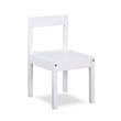 Olive & Opie Della 3-Piece Traditional Wood Kids Table & Chair Set in White