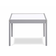 Olive & Opie Gibson 3-Piece Wood Dry Erase Kids Table & Chair Set in Gray