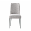 Olive & Opie Taylor Traditional Wood and Fabric Chair in Gray Finish
