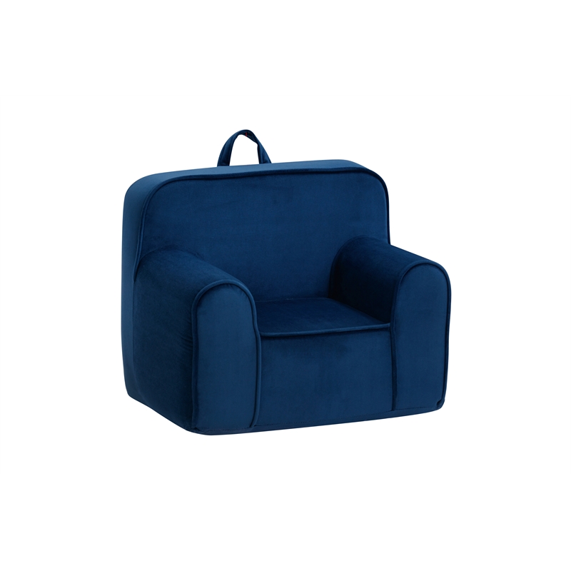Kuddlez Kids Foam Chair Blue