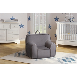 Kuddlez Kids Foam Chair Gray