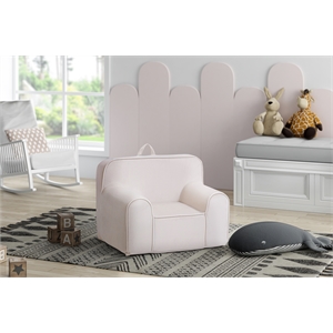 Kuddlez Kids Foam Chair Grande Size White