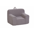 Kuddlez Kids Foam Chair Grande Size Soft Gray