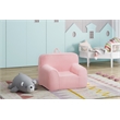 Kuddlez Kids Foam Chair Grande Size Soft Pink