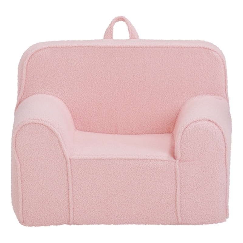 Kuddlez Kids Foam Chair Grande Size Soft Pink