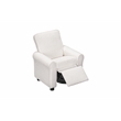 Jordan Kids Recliner in Wooly White