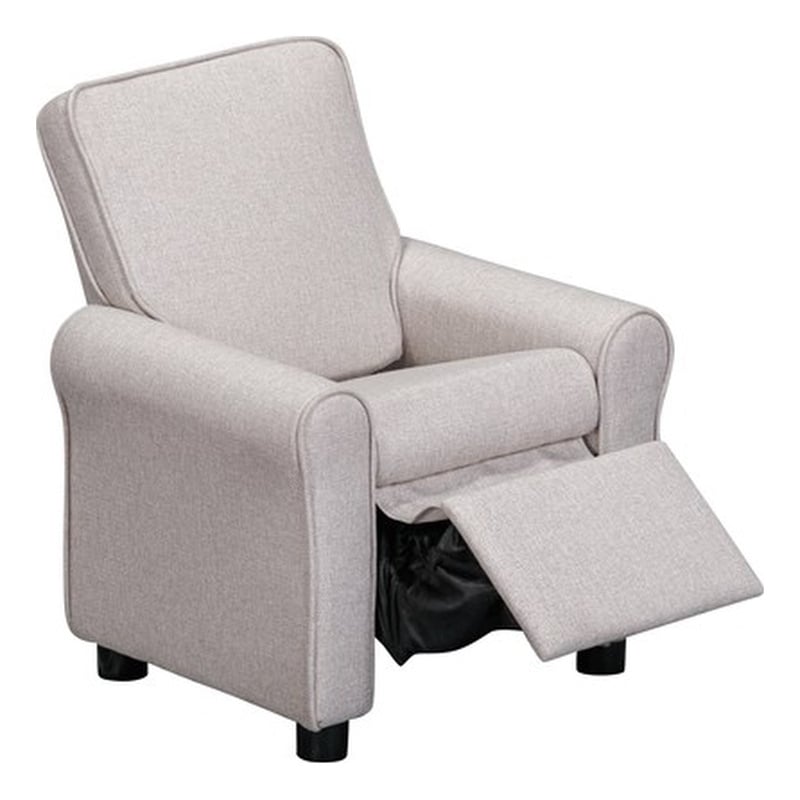 Jordan Kids Recliner in Greige