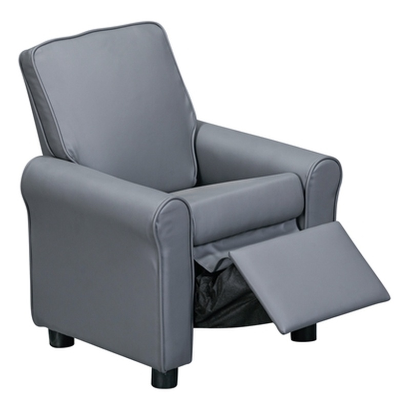 Jordan Kids Recliner in Vegan Leather Mink