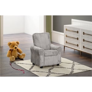 Jordan Kids Recliner Soft Gray Cords