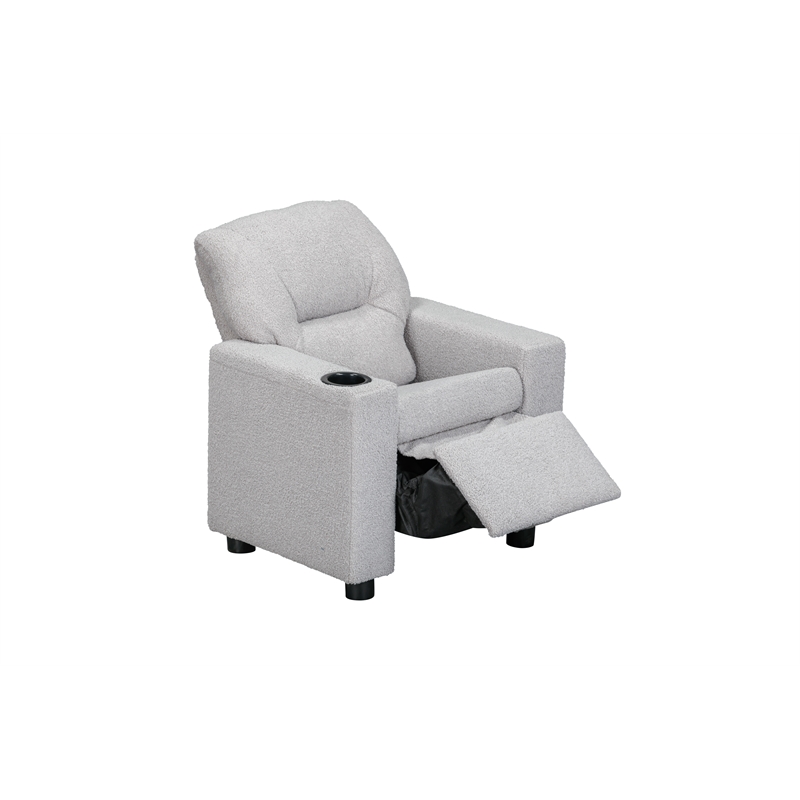 Oakley Kids Recliner in Wooly Gray
