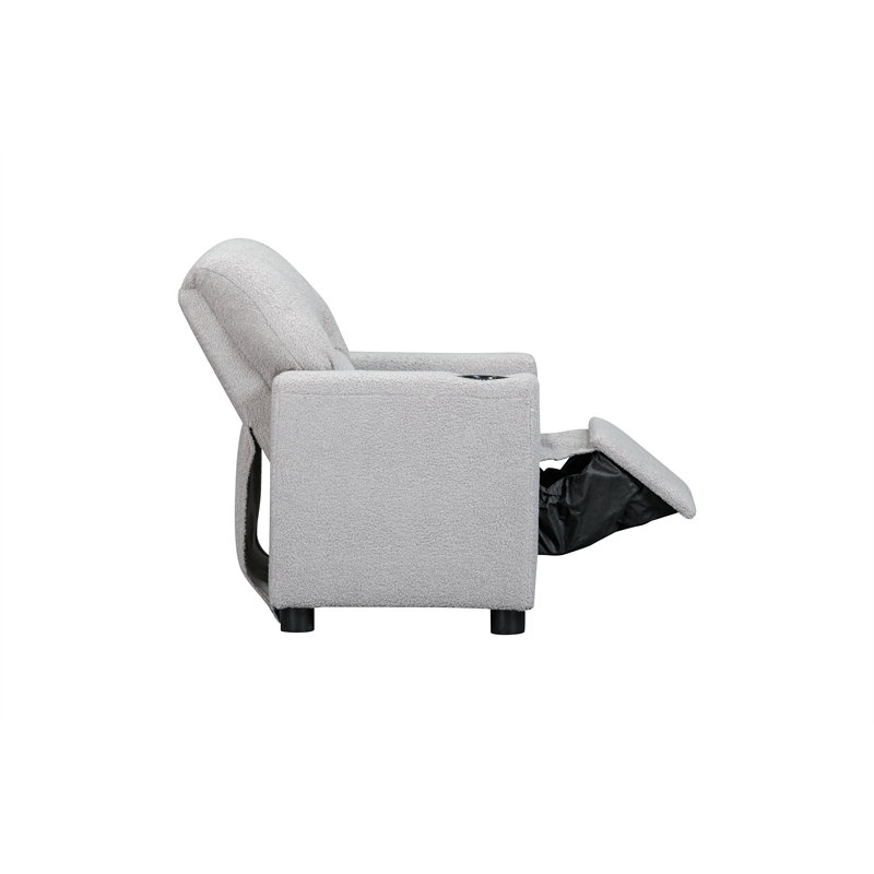Oakley Kids Recliner in Wooly Gray